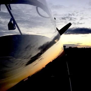 Flyingstrat Sky Stock-Fotos