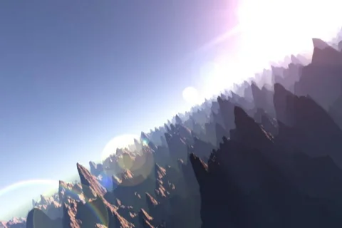 Flyover-1 30 2997 Video stock 305568