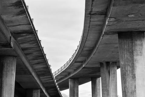 Flyover Crossover Fotos Stock