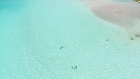 Flyover kayaks Stock Footage 261177238