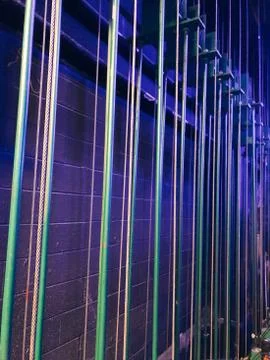 Flyrail Backstage Foto stock