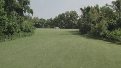Flythrough to River Reveal Stock Footage 247680799