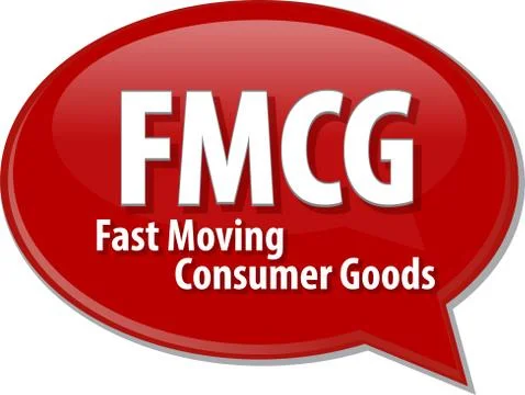 Fmcg Fast Moving Consumer Goods Acronym Business Concept