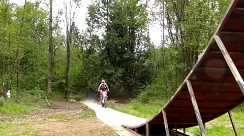 FMX jump sequence Stock Footage 43503879