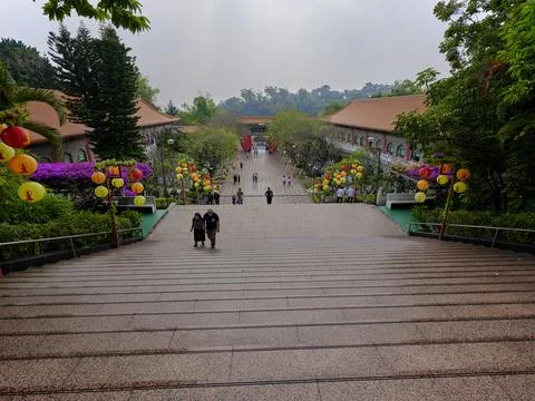Fo Guang Buddhist complex Stock Photos