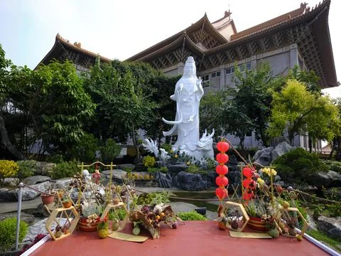 Fo Guang Buddhist complex Stock Photos