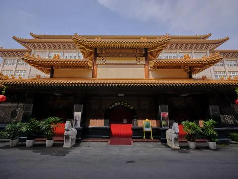Fo Guang Buddhist complex Stock Photos
