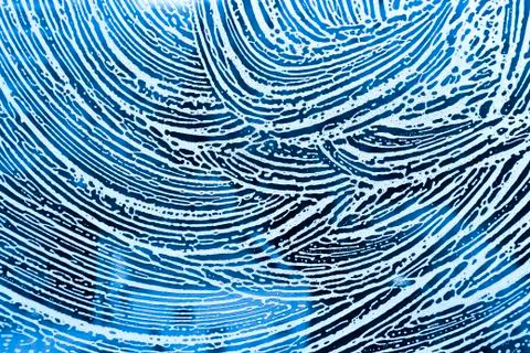 Foam abstract pattern Stock Photos