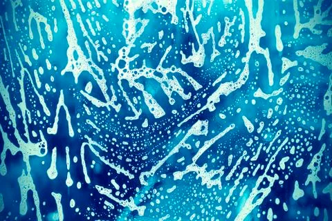 Foam abstract pattern Stock Photos