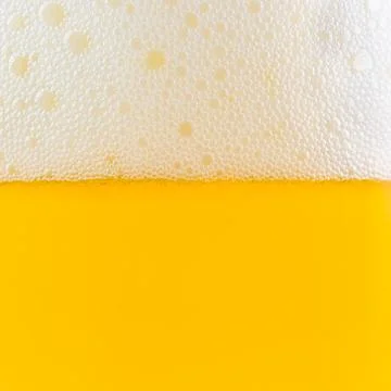 Foam and bubble beer Stock Photos