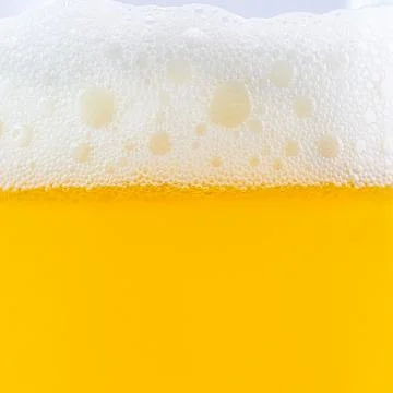 Foam and bubble beer Stock Photos