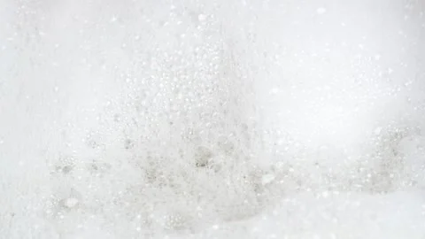 Foam bubble from soap or shampoo top view. Soap foam texture surface backgr.. Stock Footage 272589073