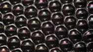 Foam Bubbles Abstract Black Background Stock Footage