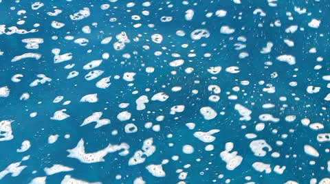 Foam, bubbles on water, sea surfaces Vidéo 22567649