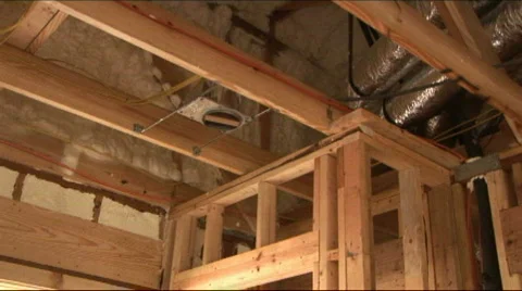 Foam ceiling 10 Stock Footage 589326