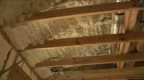 Foam ceiling 3 Stock Footage 574883