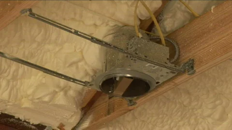 Foam ceiling 5 库存影片 574855