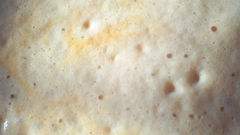 Foam for coffee. Close-up. Stock Footage 95431793