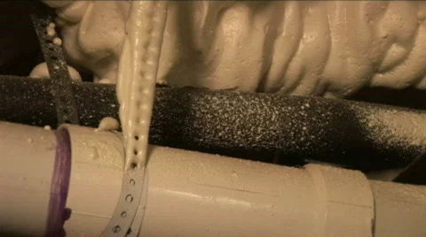 Foam foundation 3 Video stock 589418