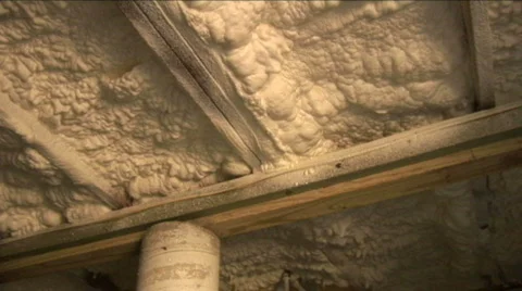 Foam foundation Video stock 589445