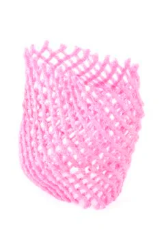 Foam fruit net. Stock Photos