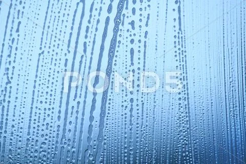Foam on the glass Stock Photos