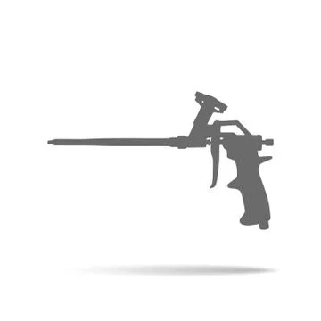 Foam gun icon Stock Illustration