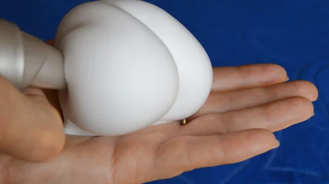 Foam on Hand Vídeo Stock 40720769