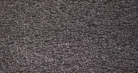 Foam material for insulation of buildings and packaging of goods, soft black Stock Footage 288181093