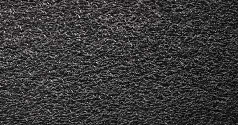 Foam material for insulation of buildings and packaging of goods, soft black Stock Footage 288708163