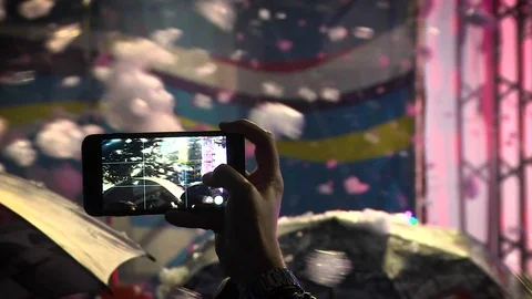 A foam party Stock Footage 112801458