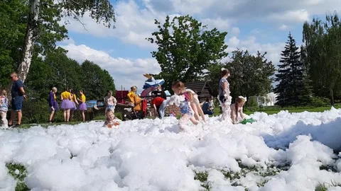 Foam party Stock Footage 278827232
