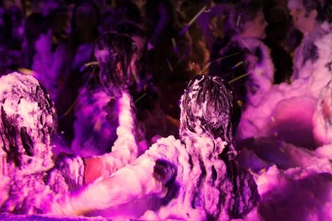 Foam Party Stock Photos