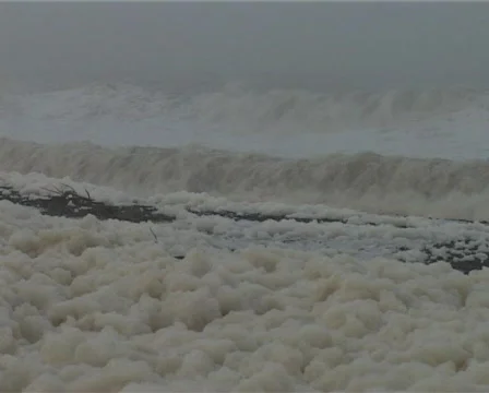 Foam plus waves Stock Footage 144694