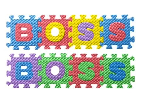 Foam puzzle mat Stock Photos