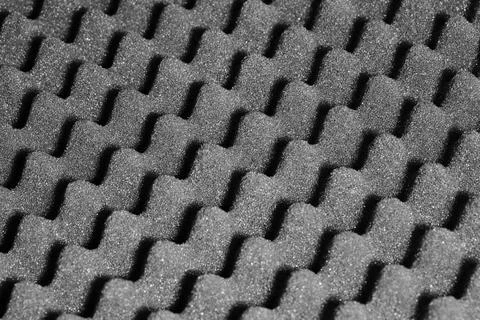 Foam Rubber Bumpy egg crate style foam rubber. Copyright: xZoonar.com/J.xS... Stock Photos