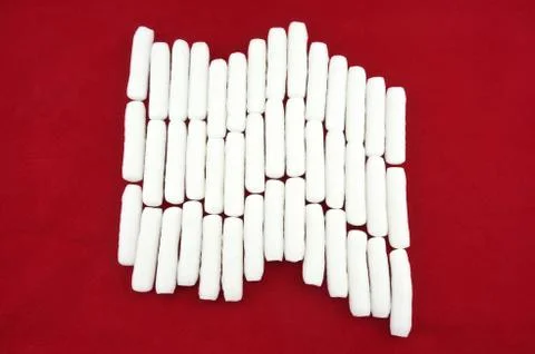 Foam shockproof like wave Stock Photos