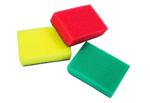 The foam sponge Stock Photos