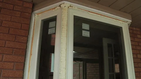 Foam for windows Stock Footage 133616320