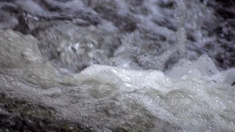 Foamed clear water Stock Footage 168906702