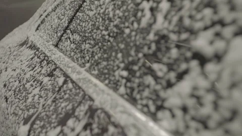 Foaming a car Stock Footage 101900239