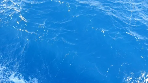 Foaming Splatters Fly Into The Water Stock Footage 129951827