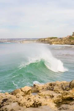 Foaming wave Stock Photos