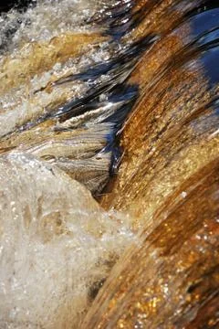 Foaming waves Stock Photos