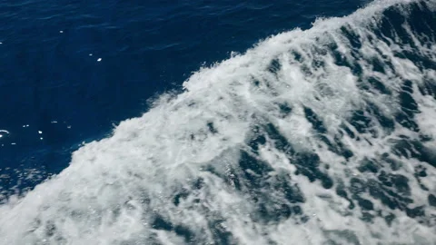 Foamy sea waves Stock Footage 220002957