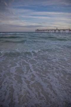 Foamy Shore Foto stock