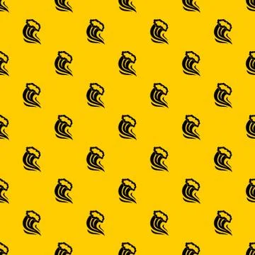 Foamy splash pattern vector Stock Illustration