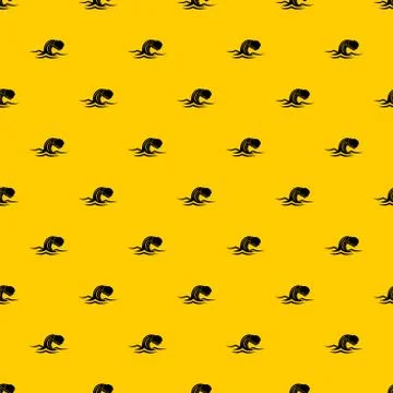 Foamy wave pattern vector Stock Illustration