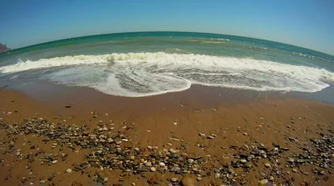 Foamy waves Stock Footage 835585