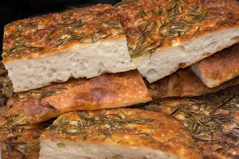 Focaccia Bread Stock Photos